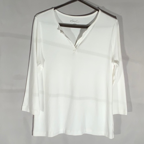 Kim Rogers Tops - Kim Rogers Women White Top